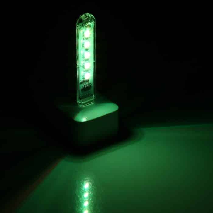 5V bunte 5LEDs USB LED-Licht Tragbares kleines Nachtlicht mit Schalter – Bild 12