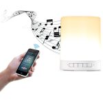 388 Atmosphere Light Music Tischleuchte Multifunktionaler drahtloser Bluetooth-Lautsprecher, mit LED-Licht & Griff, Unterstützung von AUX IN & Freisprech-Antwort & TF-Karte – Bild 7