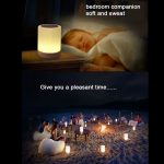 388 Atmosphere Light Music Tischleuchte Multifunktionaler drahtloser Bluetooth-Lautsprecher, mit LED-Licht & Griff, Unterstützung von AUX IN & Freisprech-Antwort & TF-Karte – Bild 9
