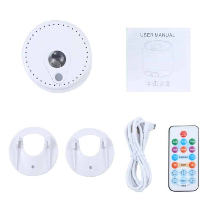 SA200 Sternenprojektor, Nachtlicht mit Fernbedienung und Sound – Bild 5