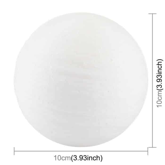 10 cm Touch Control 3D-Druck Jupiterlampe, USB-Aufladung 2-Farben-Wechsel Energiesparendes LED-Nachtlicht mit Holzhalterung – Bild 3