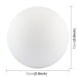 15 cm gestopfte Jupiter-Lampe mit 3D-Druck, USB-Aufladung 7-Farben-Wechsel-Energiesparendes LED-Nachtlicht mit Holzhalterung – Bild 3