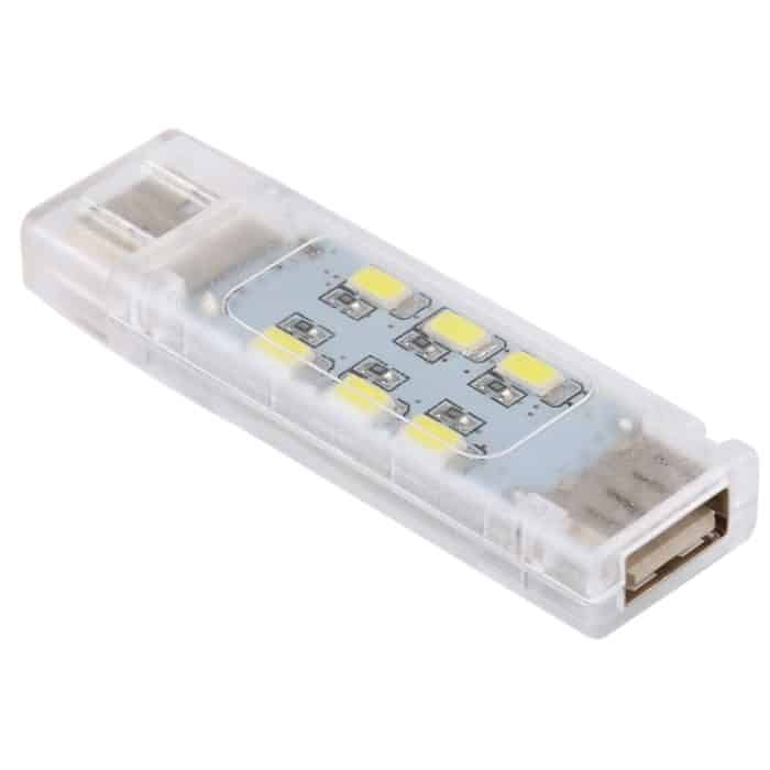 Doppelseitiges, stapelbares USB-Licht mit 12 LEDs – Bild 2