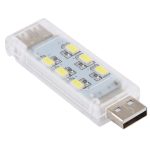Doppelseitiges, stapelbares USB-Licht mit 12 LEDs – Bild 3