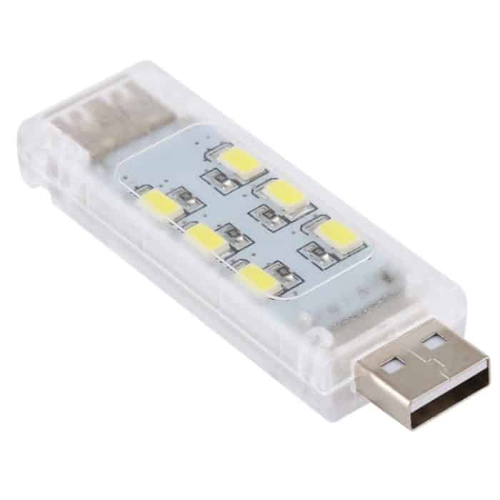 Doppelseitiges, stapelbares USB-Licht mit 12 LEDs – Bild 3