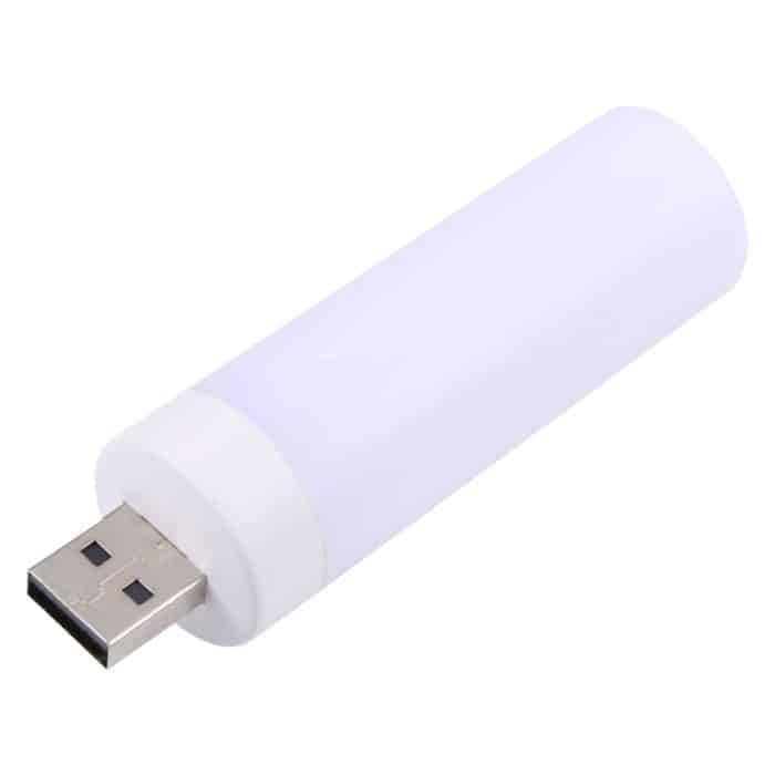 USB LED Flammenlampe Flammenlose Kerzen Nachtlicht – Bild 2