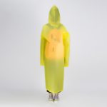 Langarm-Manschette, winddicht, Upgrade-Version eines einteiligen, umweltfreundlichen, transparenten Regenmantels, durchschnittliche Größe – Bild 4