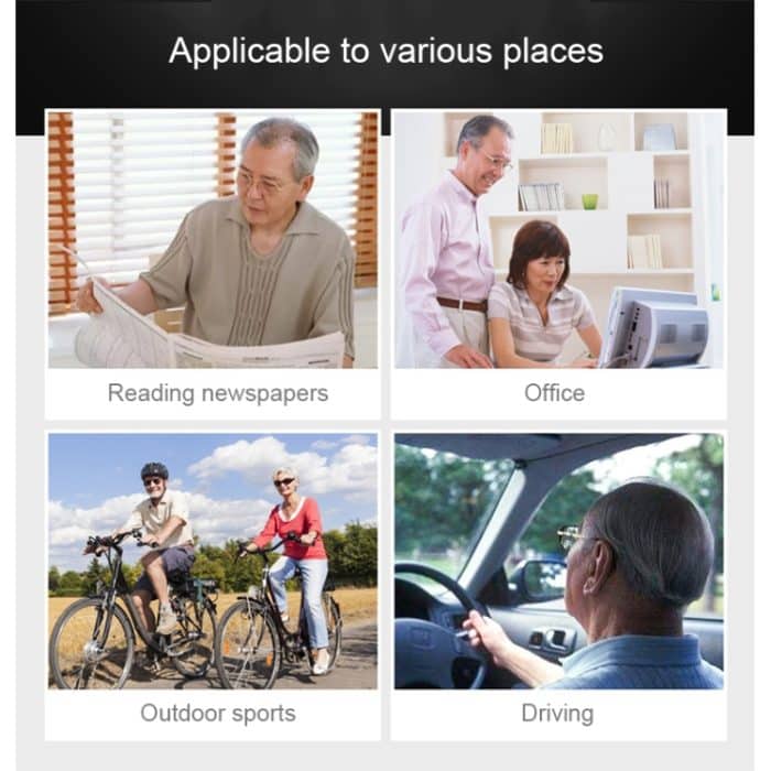 Photochrome Presbyopie-Brille mit doppeltem Verwendungszweck, +1,00D – Bild 10