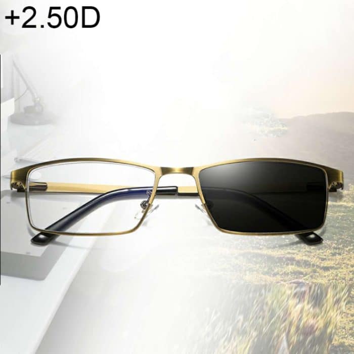 OG1458J.jpg Photochrome Presbyopie-Brille mit doppeltem Verwendungszweck, +2,50D – Bild 1