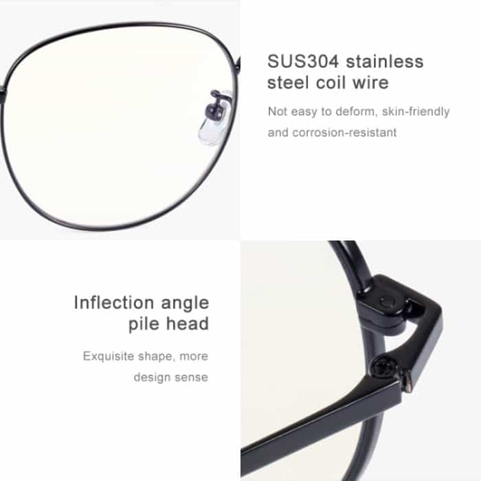 Original Xiaomi Mijia HD Nylon-Linse Anti-Blue-Ray-Brille – Bild 2