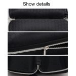 Brillenetui mit Reißverschluss für Sonnenbrillen, bruchsicher, Größe: 17 x 7 x 6 cm – Bild 4