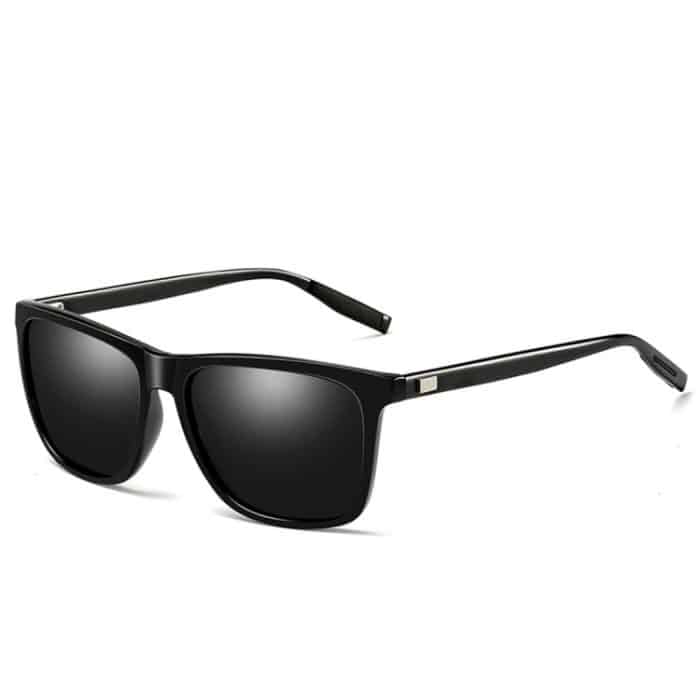 Männer Retro Mode Aluminium Magnesium Rahmen UV400 polarisierte Sonnenbrille – Bild 3