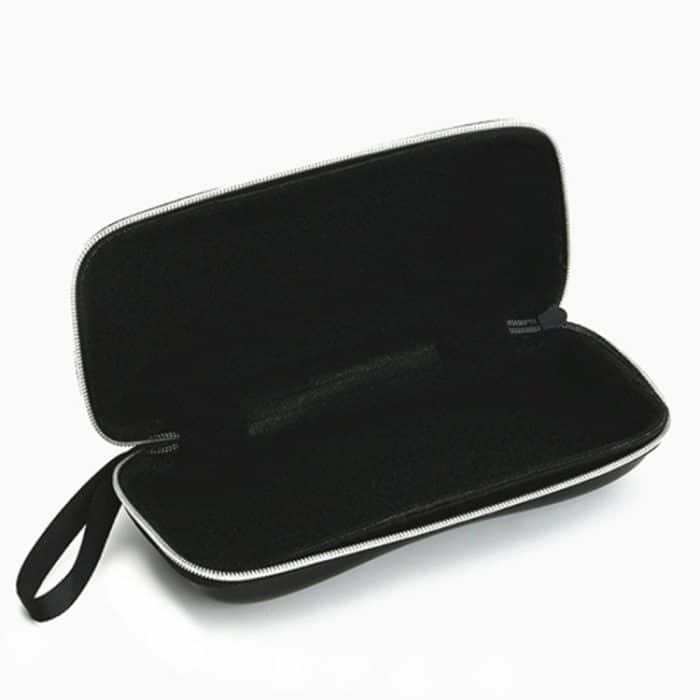 Sonnenbrille PU Leder Shell Zipper Glasses Case Box, Größe: 16,5 * 6cm – Bild 4