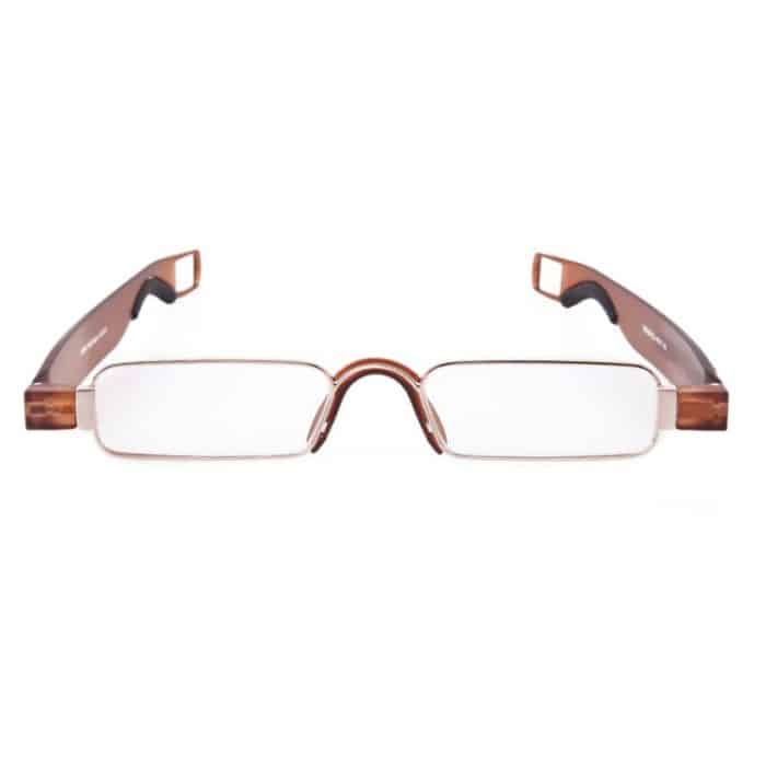 Tragbare, zusammenklappbare, um 360 Grad drehbare Presbyopie-Lesebrille mit Stiftaufhängung, +1,50D – Bild 3