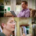 Ultradünne, hochauflösende tragbare presbyopische hypermetropische Lesebrille im Nasenruhekartenstil, +1,50D – Bild 8