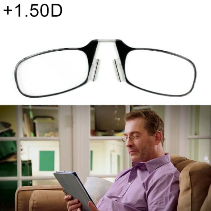 Ultradünne High-Definition-Nasenruhetaschen-Presbyopic-Hypermetrop-Lesebrille, +1,50D – Bild 1