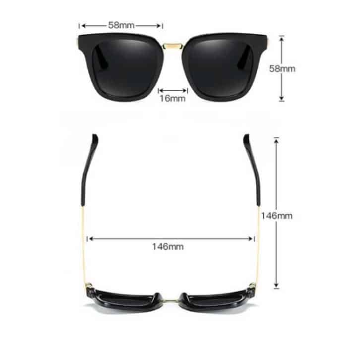 Herrenmode UV400 polarisierte Sonnenbrille – Bild 7