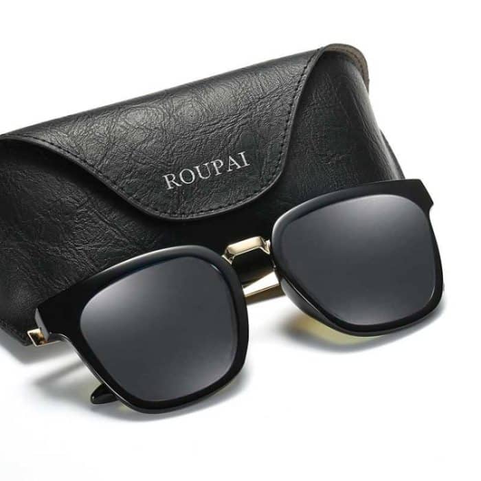 Herrenmode UV400 polarisierte Sonnenbrille – Bild 9