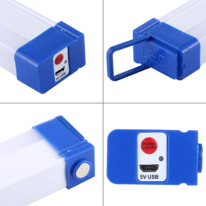 52 cm, 70 W, 900 lm, USB-Notlicht, LED-Lichtleiste, drei Helligkeitsstufen – Bild 5