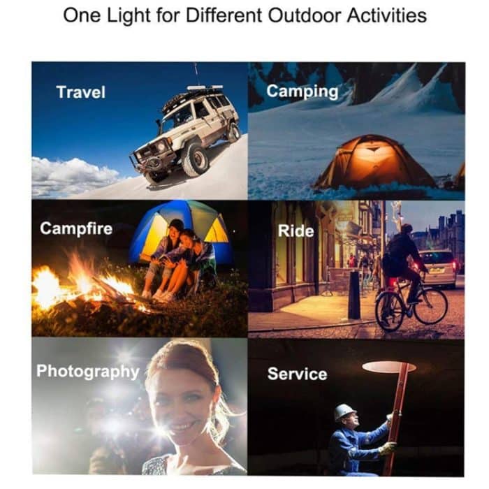 52 cm, 70 W, 900 lm, USB-Notlicht, LED-Lichtleiste, drei Helligkeitsstufen – Bild 10