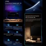 Xiaomi YouPin Lymax Pro Computer Monitor Lichtstange USB-C / Typ-C stufenlosen Dimmbildschirm Hängende Licht – Bild 3