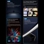 Xiaomi YouPin Lymax Pro Computer Monitor Lichtstange USB-C / Typ-C stufenlosen Dimmbildschirm Hängende Licht – Bild 5