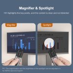 ASiNG A9 32 GB grünes Licht, multifunktionaler PPT-Touch-Laser-Umblätterstift, kabelloser Presenter, A9 32GB Green Light(Grey), A9 32GB Green Light(Blue) – Bild 2