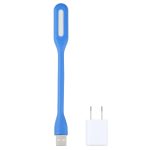 6LEDs USB-Schnittstelle Flexibles Leselicht mit US-Netzteil – Bild 3