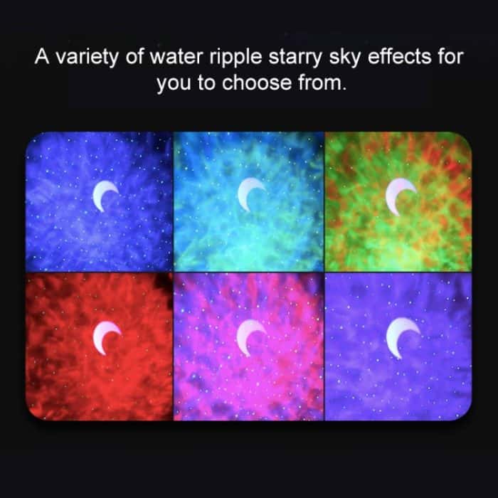 3 in 1 Bluetooth Musik Sternenhimmel Projektion Nachtlicht mit Fernbedienung – Bild 8