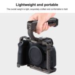 PULUZ Videokamera-Käfigstabilisator für Canon EOS R5 / R5C / EOS R6 / R6 II, ohne Griff, For Canon EOS R5 Cage – Bild 5