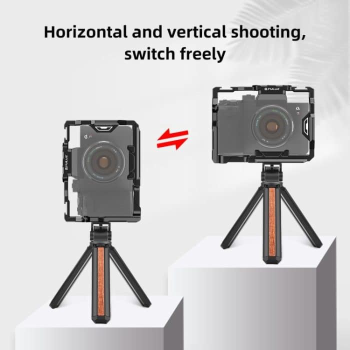 Bullseye Matte Black KG Stabilizer Rig für Sony AF/YLC-7M4/H4/AH/AH/AH/HH-E, For Sony A7 IV Cage – Bild 7