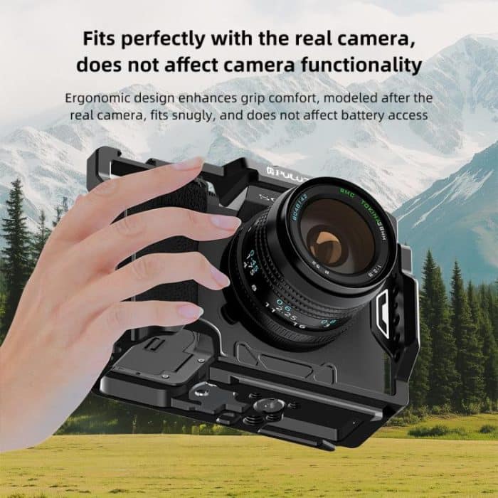 Bullseye Matte Black KG Stabilizer Rig für Sony AF/YLC-7M4/H4/AH/AH/AH/HH-E, For Sony A7 IV Cage – Bild 8