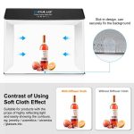 PULUZ Fotostudio-Lichtbox, tragbar, 60 x 40 cm, quaderförmiges Fotostudio-Zelt-Set mit 6 farbigen Hintergründen, 60 x 40cm (UK), 60 x 40cm (EU), 60 x 40cm (AU), 60 x 40cm (US) – Bild 8