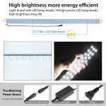 PULUZ 2 m 240 W 5500 K Fotolicht-Studio-Box-Set für Kleidung/Porträt von Erwachsenenmodellen, 2m Box(US), 2m Box(EU), 2m Box(AU), 2m Box(UK) – Bild 7