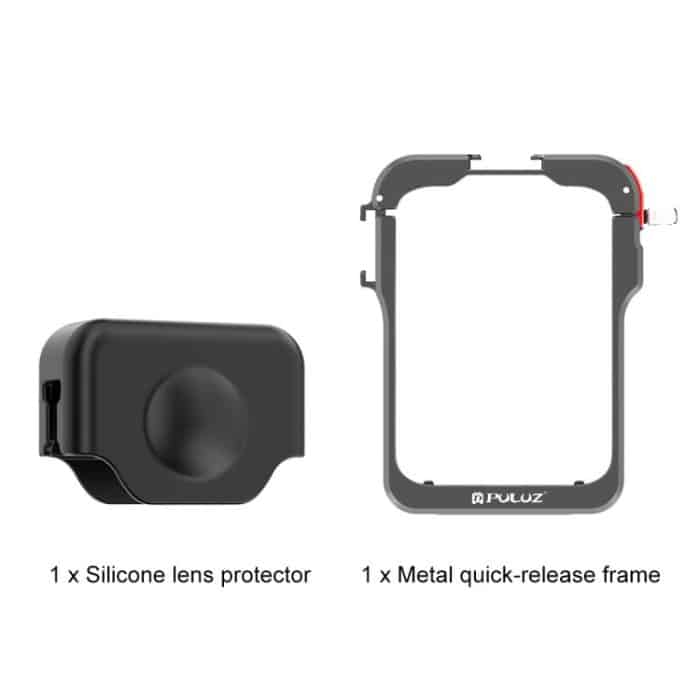 For DJI Osmo 360 PULUZ Aluminum Alloy Protective Cage Expansion Frame with Lens Cover, Protective Cage – Bild 13