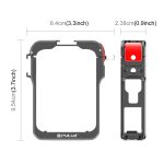 For DJI Osmo 360 PULUZ Aluminum Alloy Protective Cage Expansion Frame with Lens Cover, Protective Cage – Bild 4