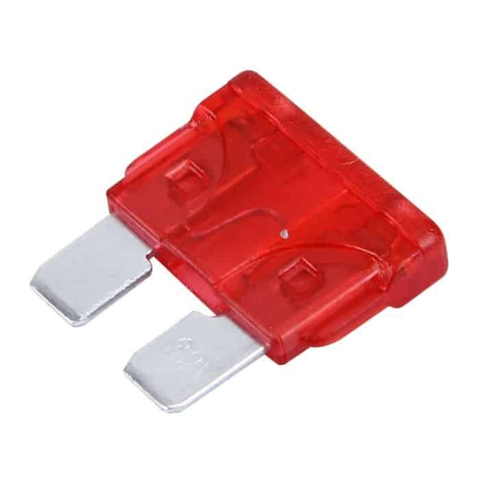 100 Stück Auto-Mini-Blade-Sicherung (30 A), DC 12 V, 25A Transparent, 10A Red, 15A Blue, 20A, 30A – Bild 3