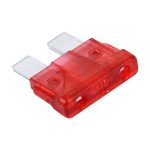 100 Stück Auto-Mini-Blade-Sicherung (30 A), DC 12 V, 25A Transparent, 10A Red, 15A Blue, 20A, 30A – Bild 4