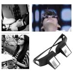 Kreative hochauflösende horizontale Kristall + Kunststoff-Liegebrille (schwarz) – Bild 7