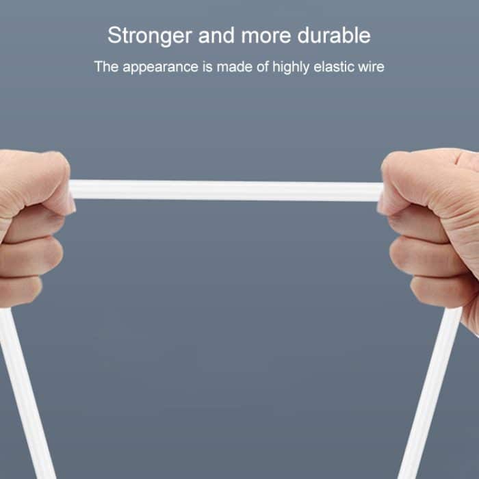 2M USB-doppelseitige Sync-Daten / Ladekabel für iPhone 4 & 4S / iPhone 3GS / 3G / iPad 3 / iPad 2 / iPad / iPod touch (weiß) – Bild 5