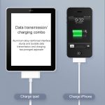 2M USB-doppelseitige Sync-Daten / Ladekabel für iPhone 4 & 4S / iPhone 3GS / 3G / iPad 3 / iPad 2 / iPad / iPod touch (weiß) – Bild 6