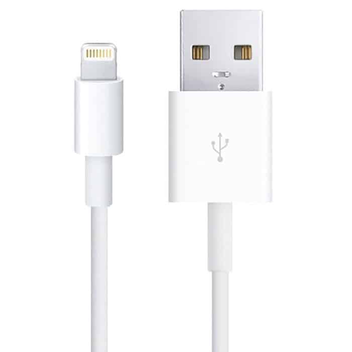 2 m langes USB-Synchronisierungsdaten- und Ladekabel für iPhone, iPad (weiß) – Bild 2
