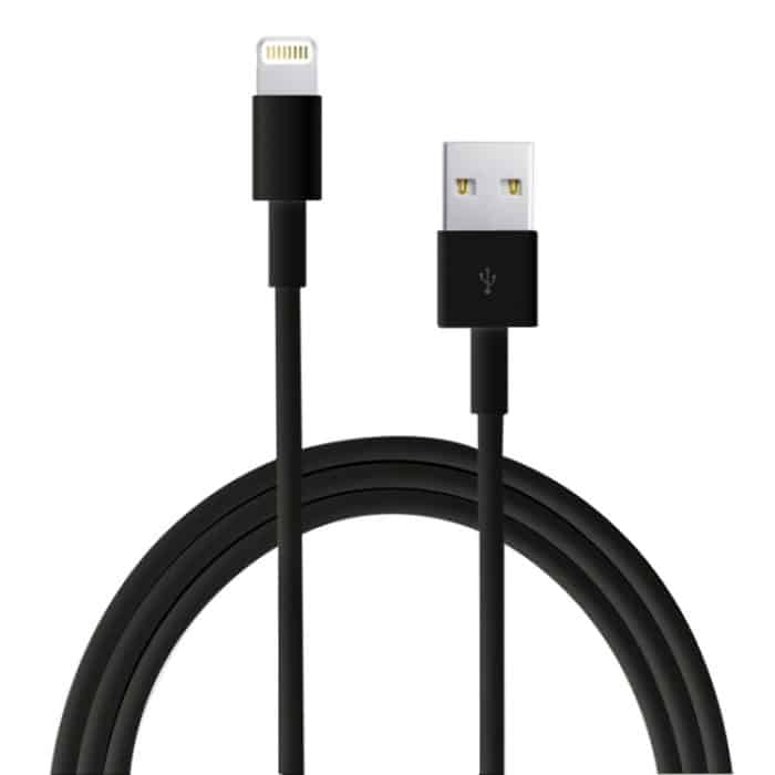 S-IP5G-8562B.jpg 1 m hochwertiges USB-Synchronisierungsdaten-/Ladekabel für iPhone, iPad, kompatibel mit bis zu iOS 15.5 – Bild 1