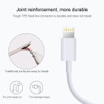 1 m hochwertiges USB-Synchronisierungsdaten-/Ladekabel für iPhone, iPad, kompatibel mit bis zu iOS 15.5 – Bild 4