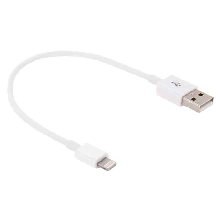 8-Pin-zu-USB-2.0-Daten-/Ladekabel, Kabellänge: 20 cm – Bild 1