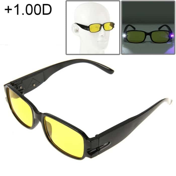 S-OG-1052A.jpg UV-Schutz-Lesebrille mit gelben Harzlinsen und Währungserkennungsfunktion – Bild 1