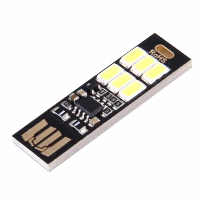 Tragbares doppelseitiges USB-Touch-Licht, mit 6 PCS LED – Bild 4