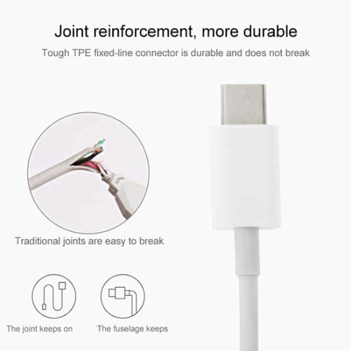 1 m langes Datenkabel USB-C/Typ-C 3.1 Stecker auf 8-poliger Stecker für iPhone/iPad – Bild 4