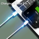 1 m langes Datenkabel USB-C/Typ-C 3.1 Stecker auf 8-poliger Stecker für iPhone/iPad – Bild 5