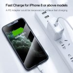 1 m langes Datenkabel USB-C/Typ-C 3.1 Stecker auf 8-poliger Stecker für iPhone/iPad – Bild 6